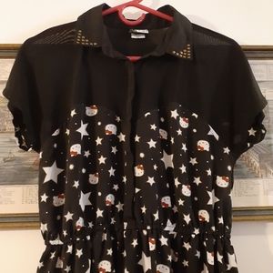 Hello Kitty Collared Dress